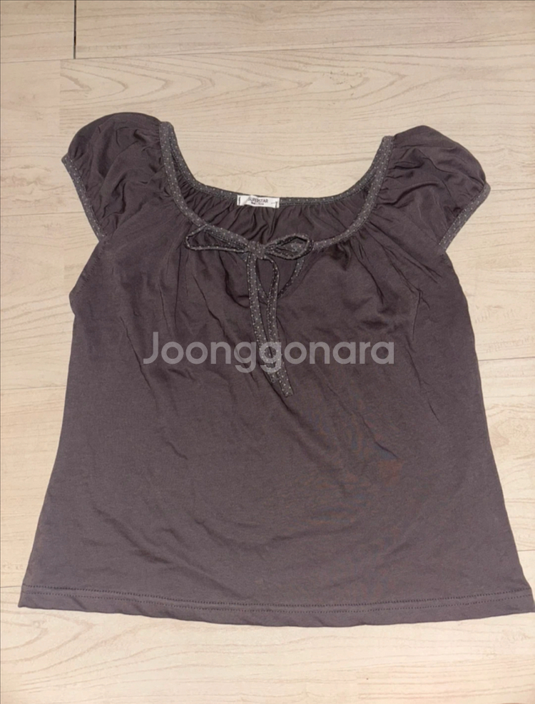 플리츠 블라우스--0