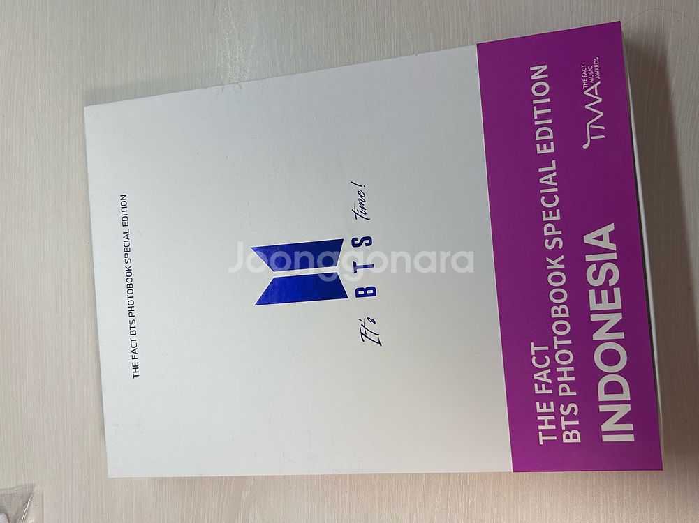 BTS 방탄 더팩트 포토북 스페셜 인도네시아--1
