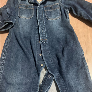 갭베이비 데님바디수트