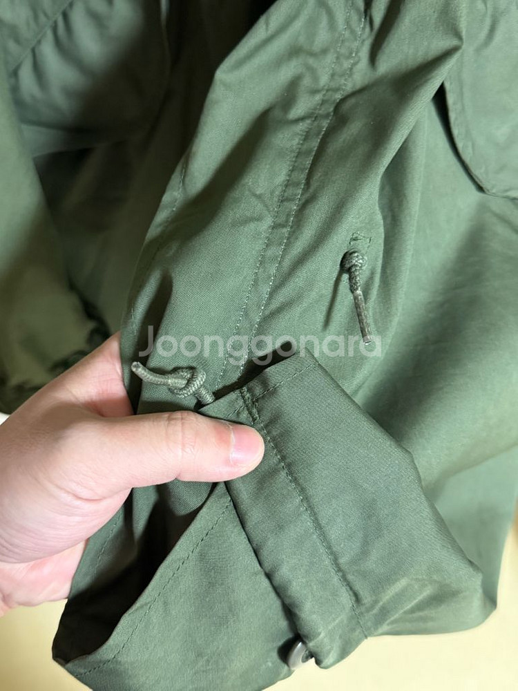 데드스탁급 m65 피쉬테일 개파카 오리지널S--1