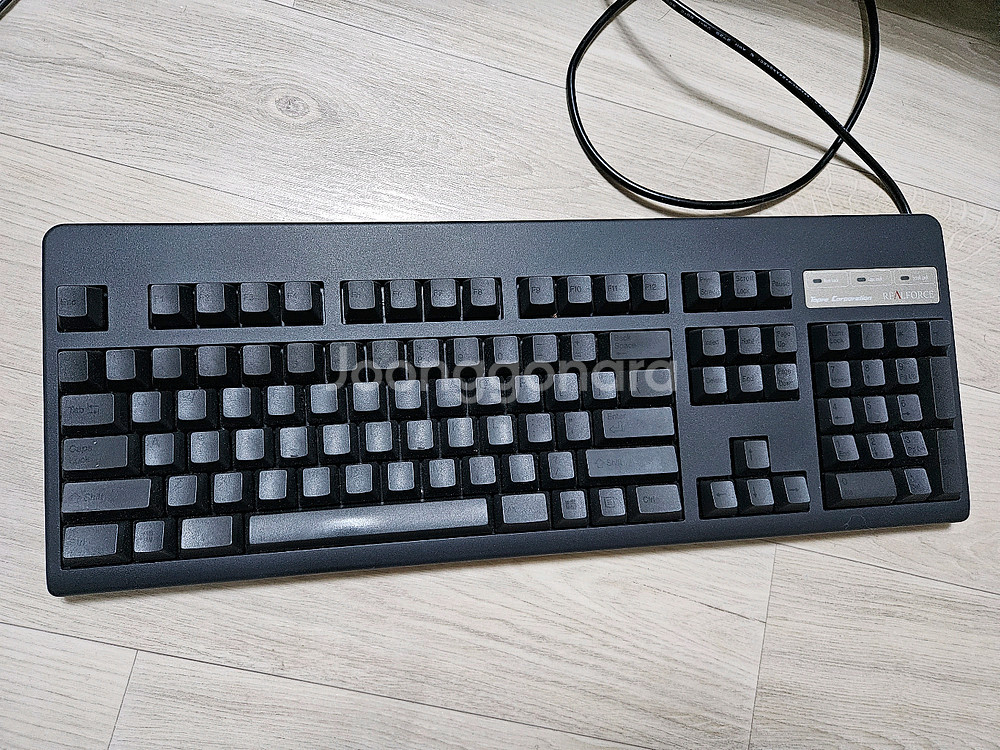 리얼포스 realforce 104u 블랙 저소음 토프레 무접점키보드--1
