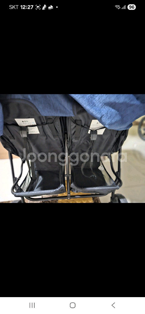 See baby 2인용 유모차 거의새상품--2
