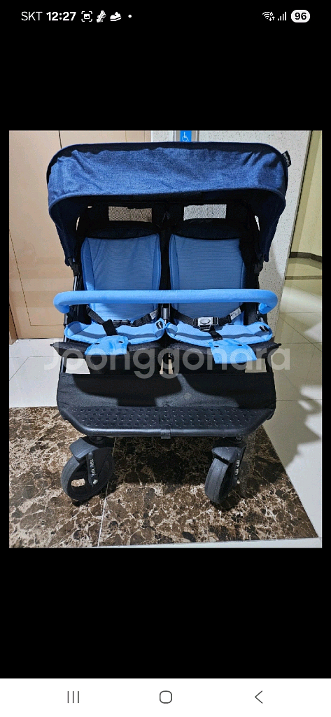 See baby 2인용 유모차 거의새상품--0