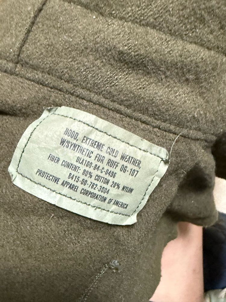 데드스탁급 m65 피쉬테일 개파카 오리지널S--9