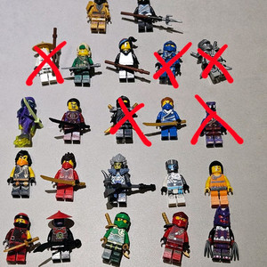 레고닌자고 미니피규어