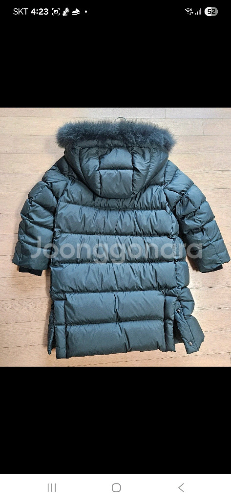닥스키즈 롱패딩 120 거의새상품--1