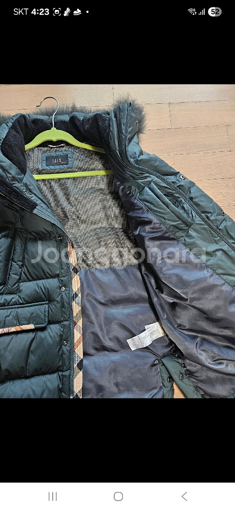 닥스키즈 롱패딩 120 거의새상품--5