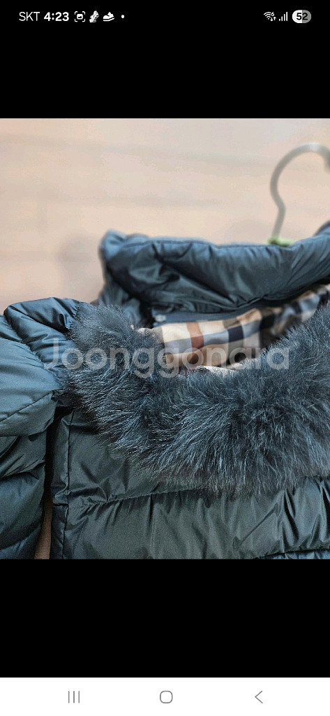 닥스키즈 롱패딩 120 거의새상품--4