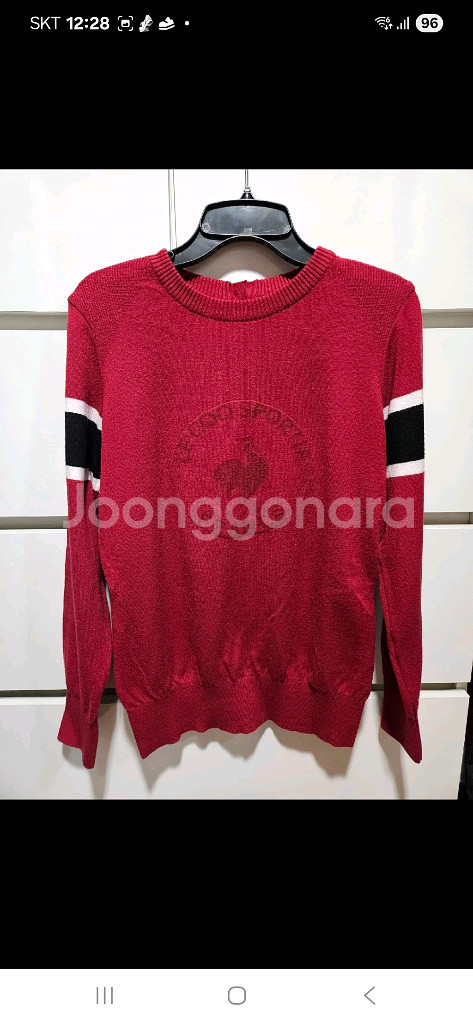 르꼬끄 골프 니트 스웨터 S--0