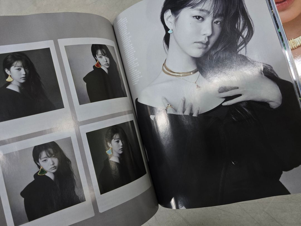 엘르 잡지 33주년 장원영 커버 3권 한세트 (코르티스 북인북 제외) 이미지