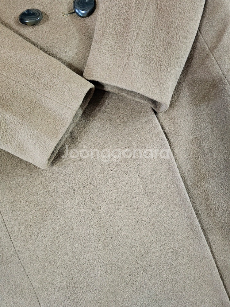 [55] 미샤 캐시미어 100 더블브레스트 테일러드 자켓 코트--4