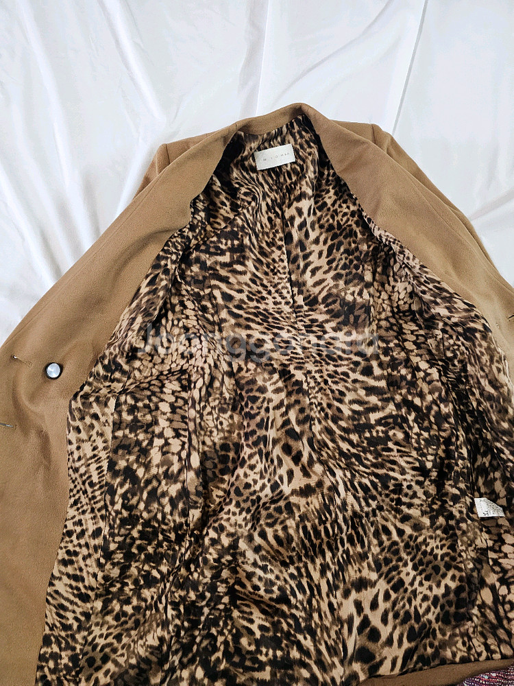 [55] 미샤 캐시미어 100 더블브레스트 테일러드 자켓 코트--7