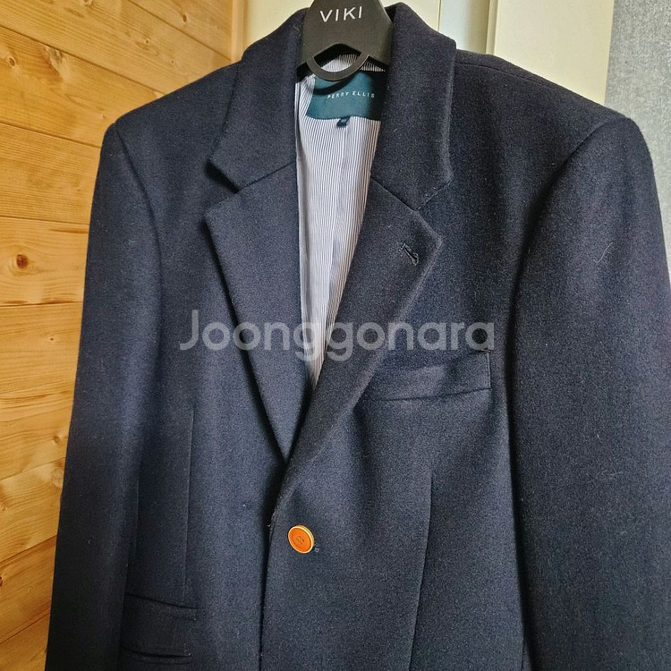 페리 엘리스 네이비 코트 95--1