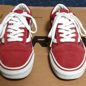 반스 올드스쿨 스니커즈 레드 (235)