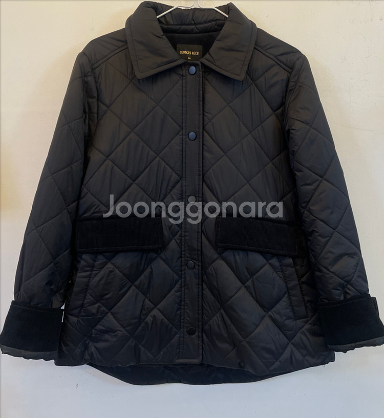 죠르쥬레쉬 코듀로이배색 퀼팅패딩자켓:) 경량패딩자켓--0