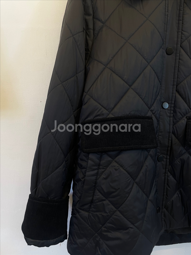 죠르쥬레쉬 코듀로이배색 퀼팅패딩자켓:) 경량패딩자켓--5