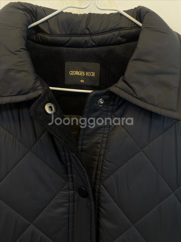 죠르쥬레쉬 코듀로이배색 퀼팅패딩자켓:) 경량패딩자켓--3