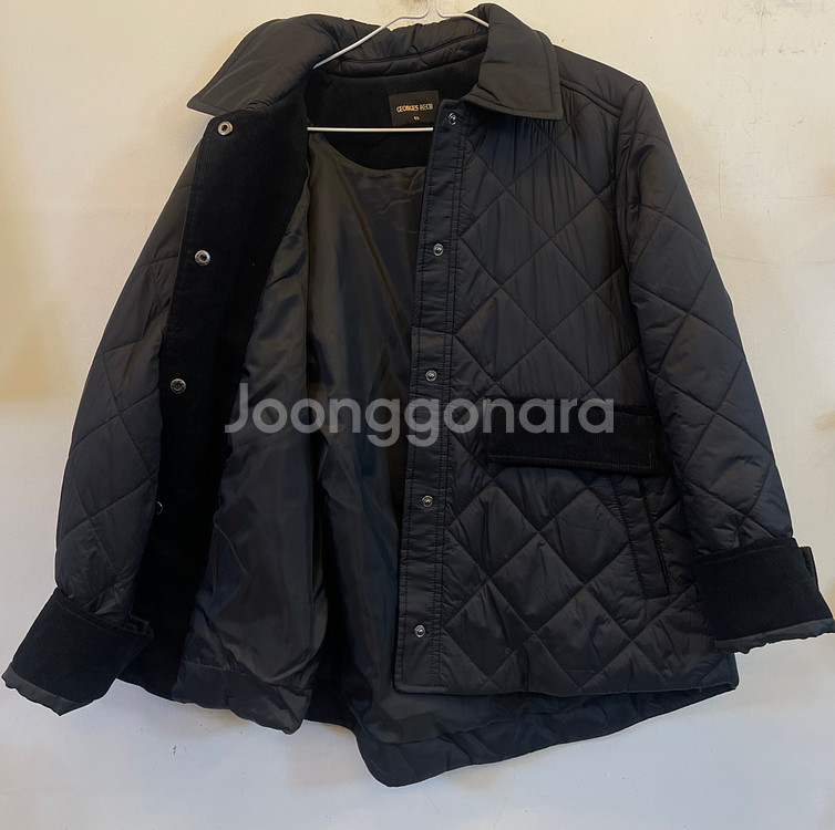 죠르쥬레쉬 코듀로이배색 퀼팅패딩자켓:) 경량패딩자켓--2
