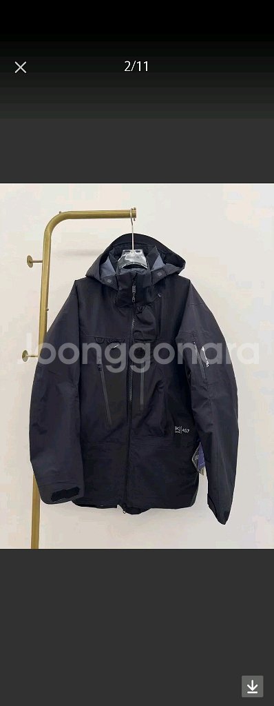 24 버튼 AK457 고어텍스프로 XL 스키복보드복 새제품--0