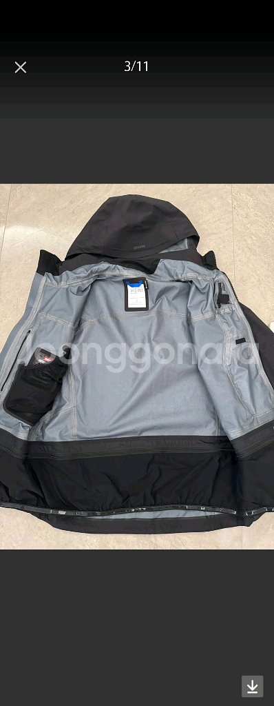 24 버튼 AK457 고어텍스프로 XL 스키복보드복 새제품--1