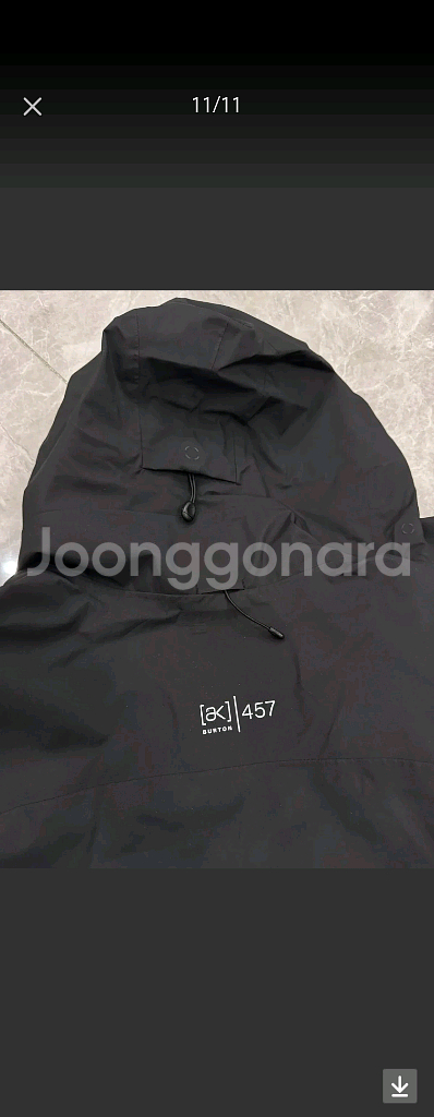 24 버튼 AK457 고어텍스프로 XL 스키복보드복 새제품--9