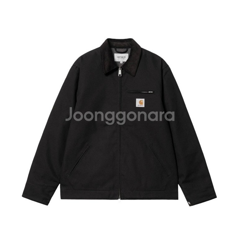 XL 칼하트 WIP 라인드 디어본 캔버스 디트로이트 자켓 미개봉 미시착 새상품--0