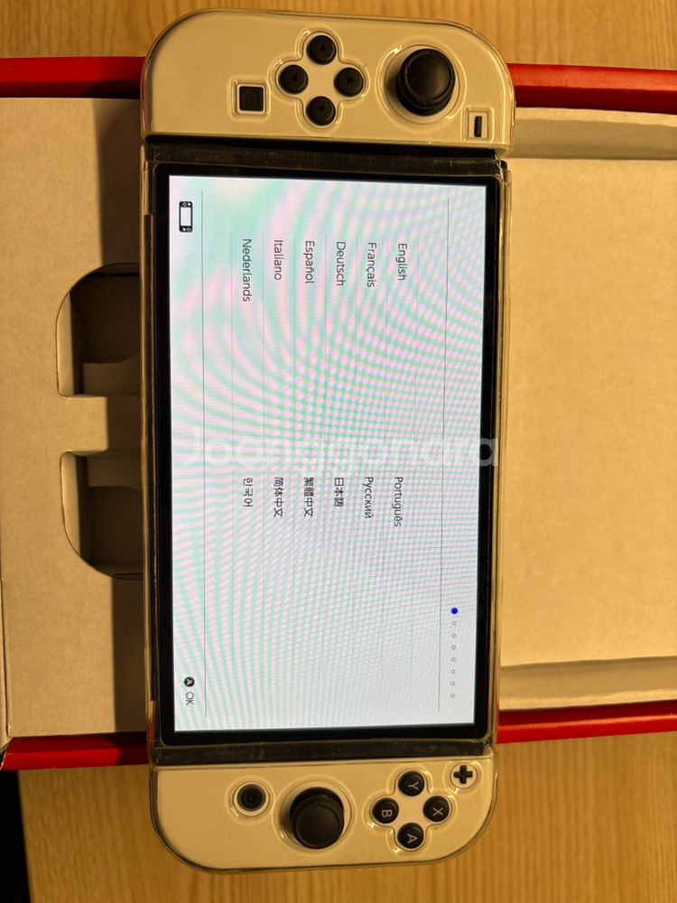 닌텐도 스위치 OLED 화이트 풀박스--1