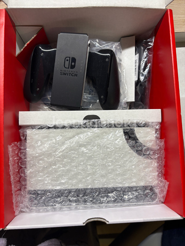 닌텐도 스위치 OLED 화이트 풀박스--2