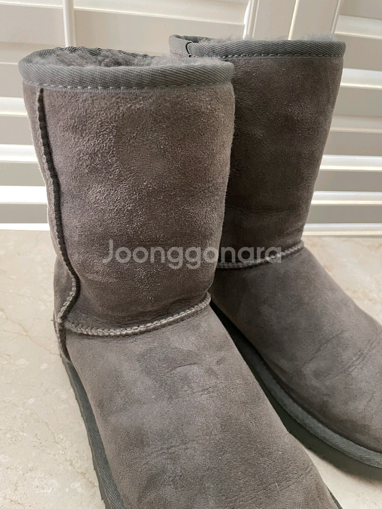UGG의 클래식 쇼트 II 부츠 GREY 250mm--3