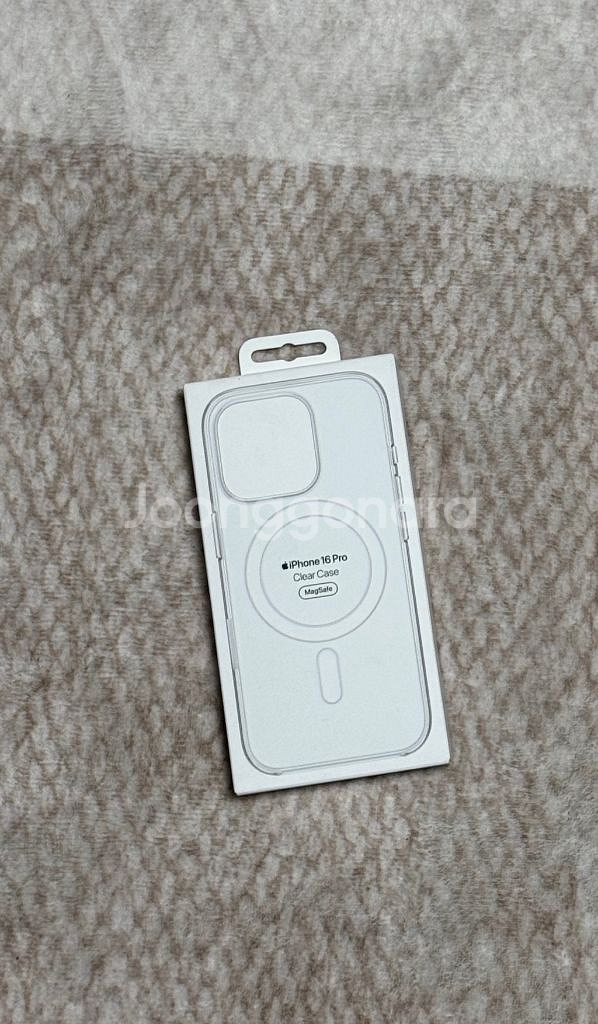 아이폰16프로 클리어케이스 정품 미개봉--0