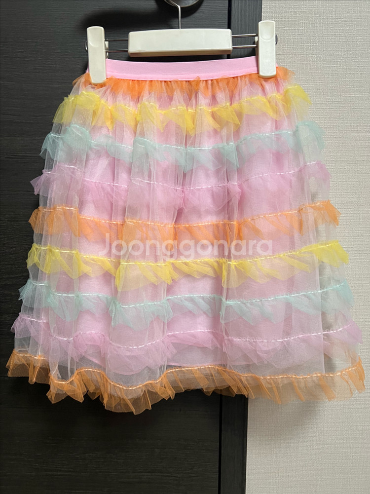 프렌치캣 무지개 튜튜 스커트 130--1