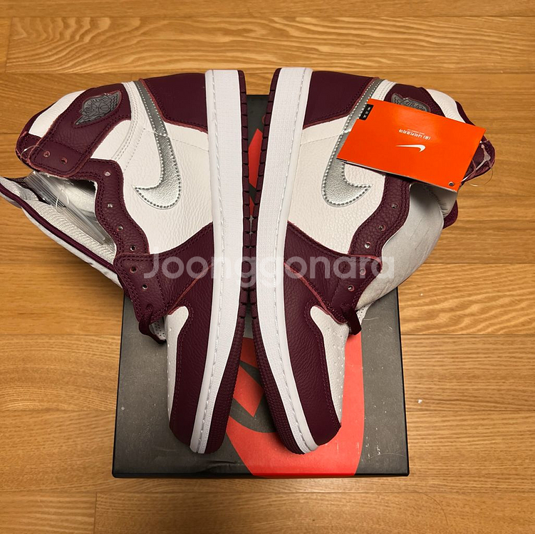 나이키 조던 1 하이 보르도 275 BO JP 스니커즈--2