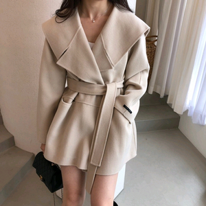 핸드메이드 울코트 숏코트 울자켓