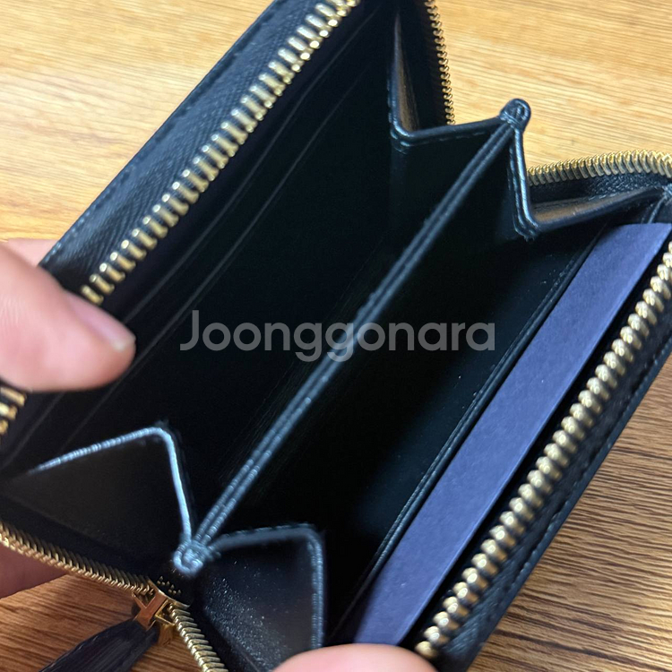 프라다 사피아노 동전지갑 풀구성--3