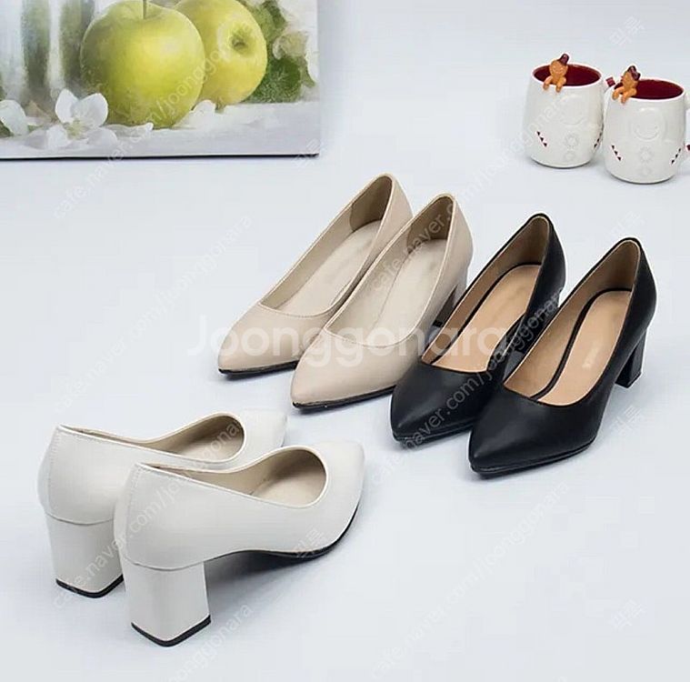 새상품 스틸레토 펌프스힐 여성화 빅사이즈 여성구두--1