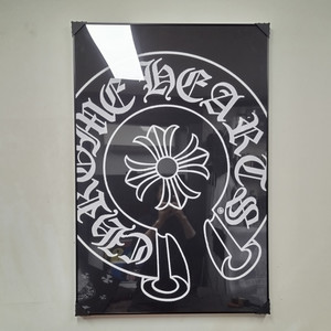 크롬하츠 로고 대형 그림 액자 팝아트 인테리어소품 인테리어액자 명품그림 명품액자