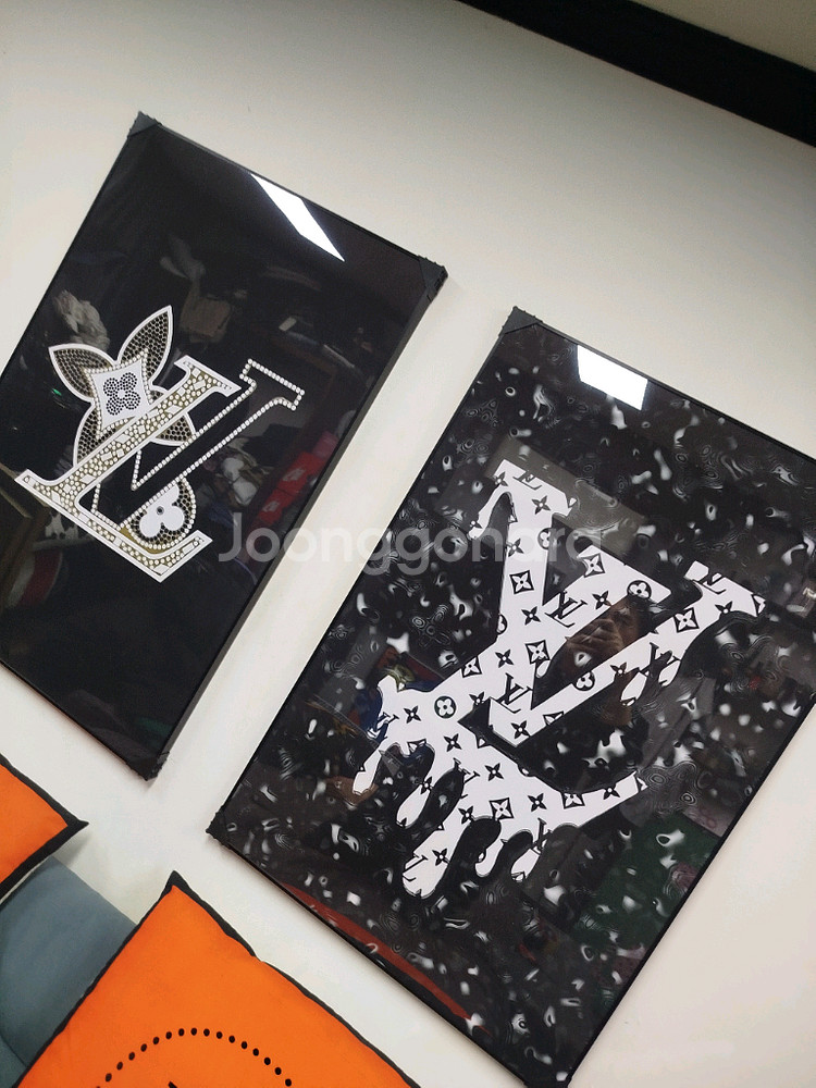 루이비통 로고 대형 그림 액자 팝아트 인테리어소품 인테리어액자 명품그림 명품액자--8