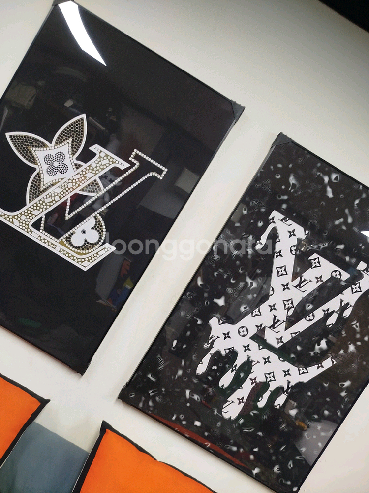 루이비통 로고 대형 그림 액자 팝아트 인테리어소품 인테리어액자 명품그림 명품액자--9