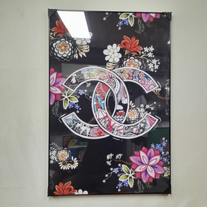 샤넬 꽃 로고 대형 그림 액자 팝아트 인테리어소품 인테리어액자 명품그림 명품액자