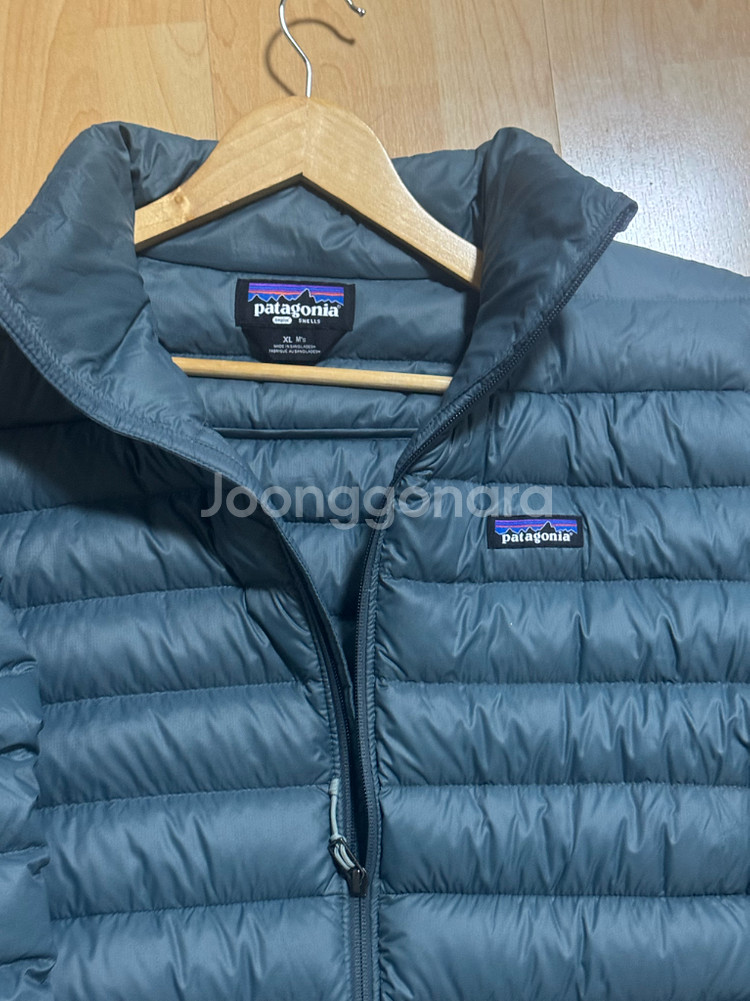 파타고니아 경량패딩 xl 실착 1회 상태 최상--4