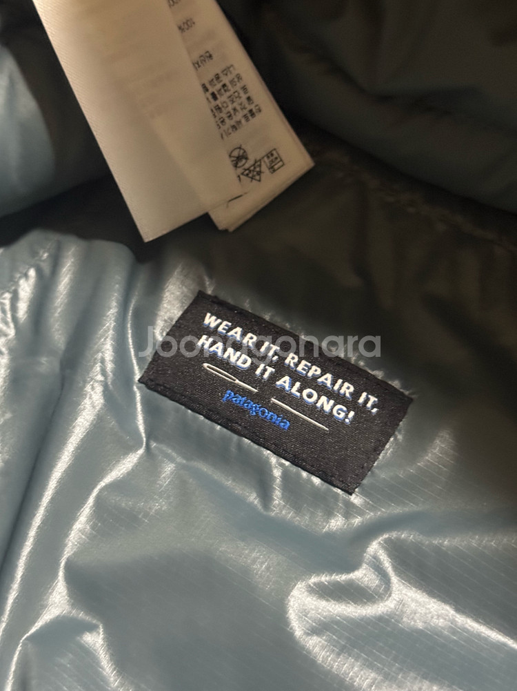 파타고니아 경량패딩 xl 실착 1회 상태 최상--5