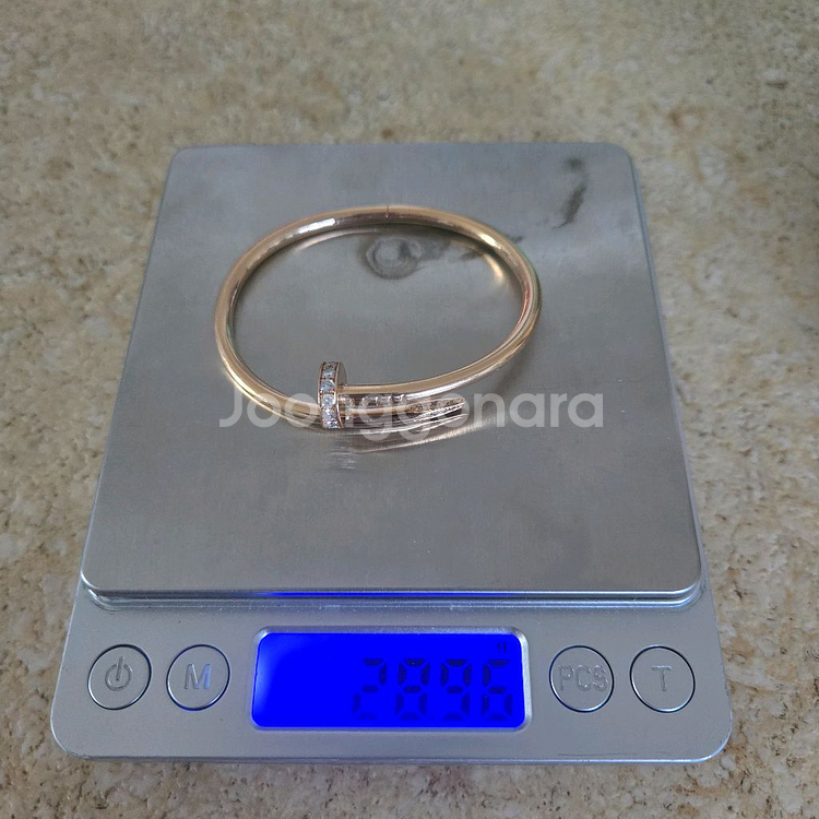 18K 못 팔찌 다이아몬드--3