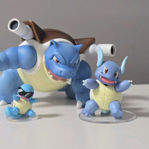 MG 거북왕 진화세트 피규어. 스케일월드