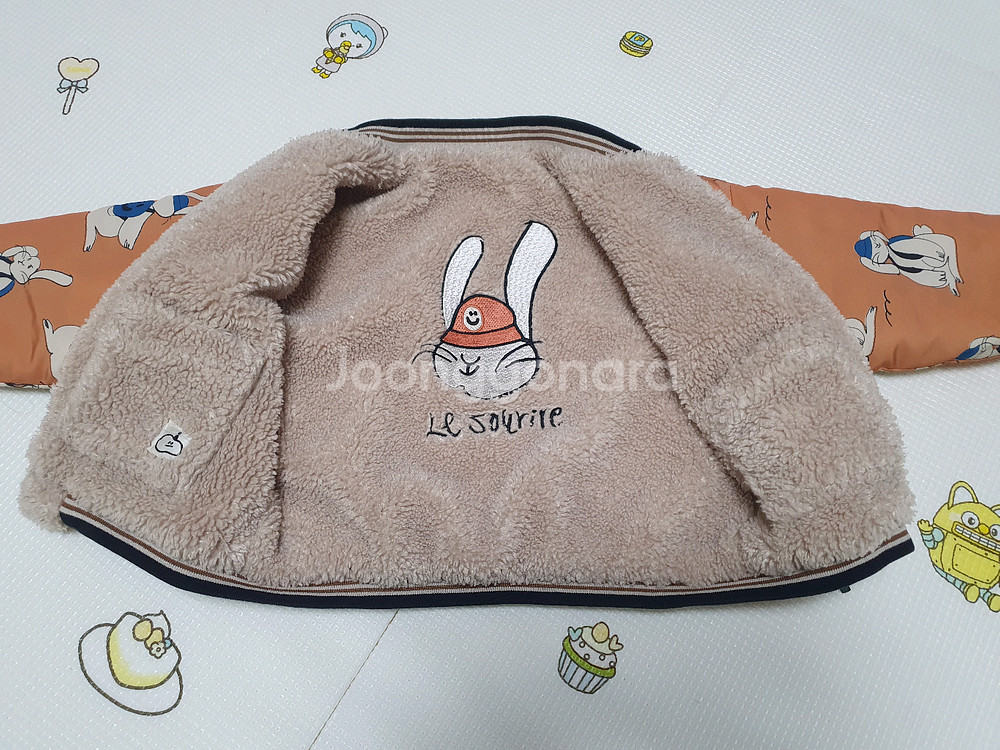 리미떼두두 리버시블 점퍼 패딩 S (100 - 110)--2