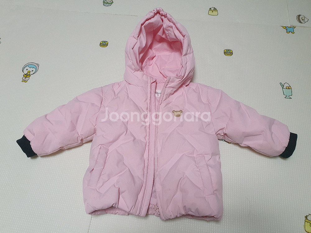 아가방 덕다운 중량패딩 100 사이즈--0