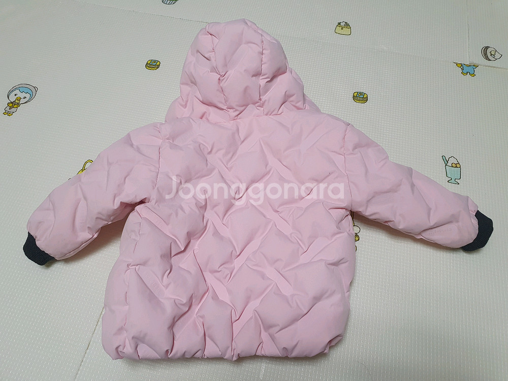 아가방 덕다운 중량패딩 100 사이즈--5