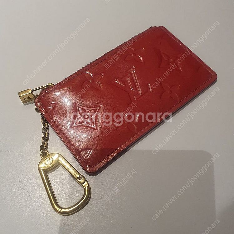 정품 루이비통 모노그램 베르니 키지갑 카드지갑--1