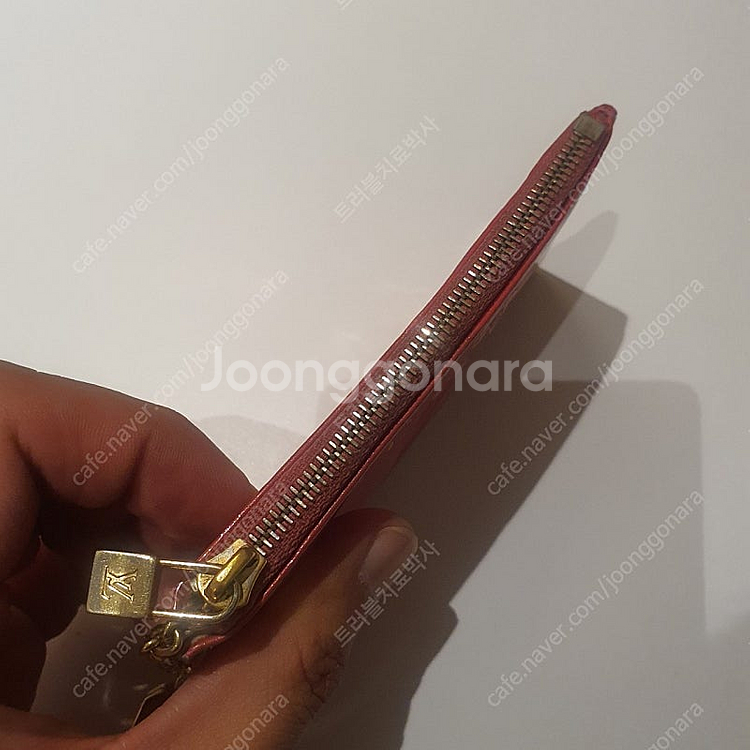 정품 루이비통 모노그램 베르니 키지갑 카드지갑--2