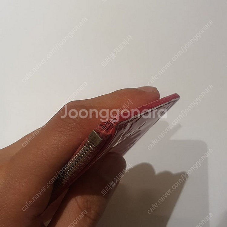 정품 루이비통 모노그램 베르니 키지갑 카드지갑--8