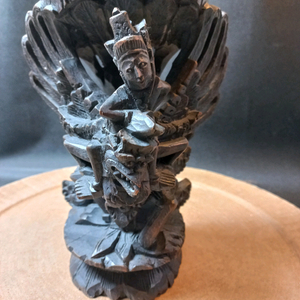 자작나무 불상 장식품